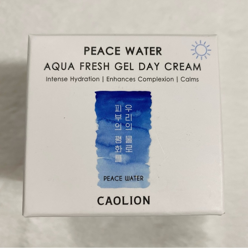 Caolion Peace Water Fresh Gel Day Cream - Picture 2 of 5